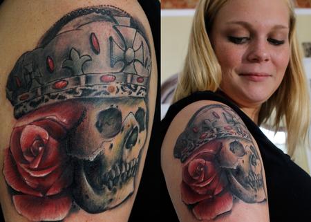 Tattoos - Irish Skull - 128857